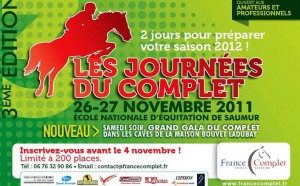 Les journées du complet, les 26 et 27 novembre 2010, à l’IFCE à Saumur.